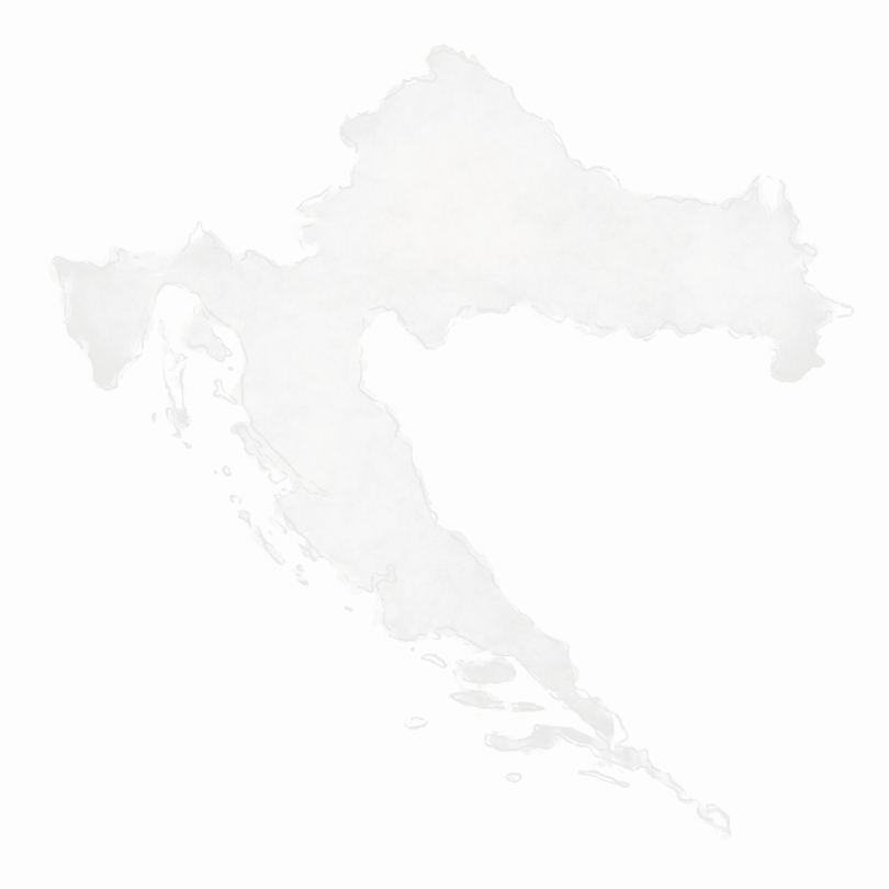 Karte der dalmatinischen Küste – Segelrevier ab Šibenik